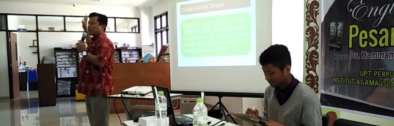 Read more about the article Bedah Buku Dr. Hammam, S.Pd. M.Pd. ” English for Pesantren”