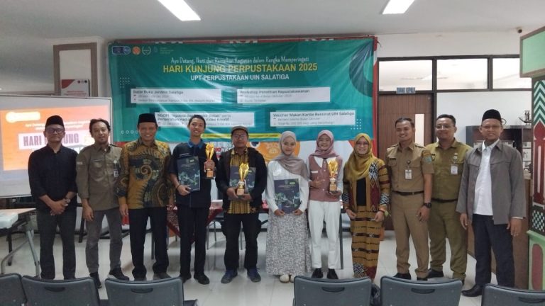 NGOPI (Ngobrol dan Berpikir Ilmiah) serta Penyerahan Hadiah Lomba Video Kreatif Meriahkan Hari Kunjung Perpustakaan UIN Salatiga