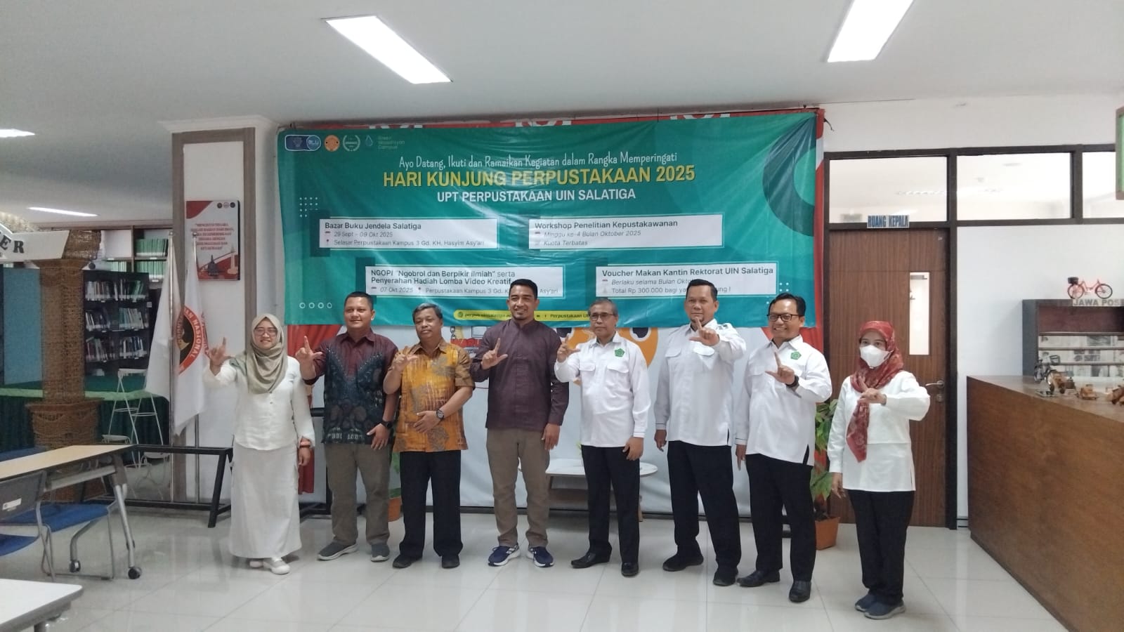 Read more about the article Perpustakaan UIN Salatiga Jadi Tujuan Strategis Kunjungan IAIN Langsa untuk Pengembangan Zona Integritas