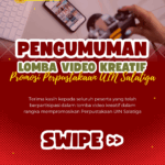 Lomba Video Kreatif Promosi Perpustakaan UIN Salatiga Meriahkan Hari Kunjung Perpustakaan