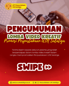 Lomba Video Kreatif Promosi Perpustakaan UIN Salatiga Meriahkan Hari Kunjung Perpustakaan