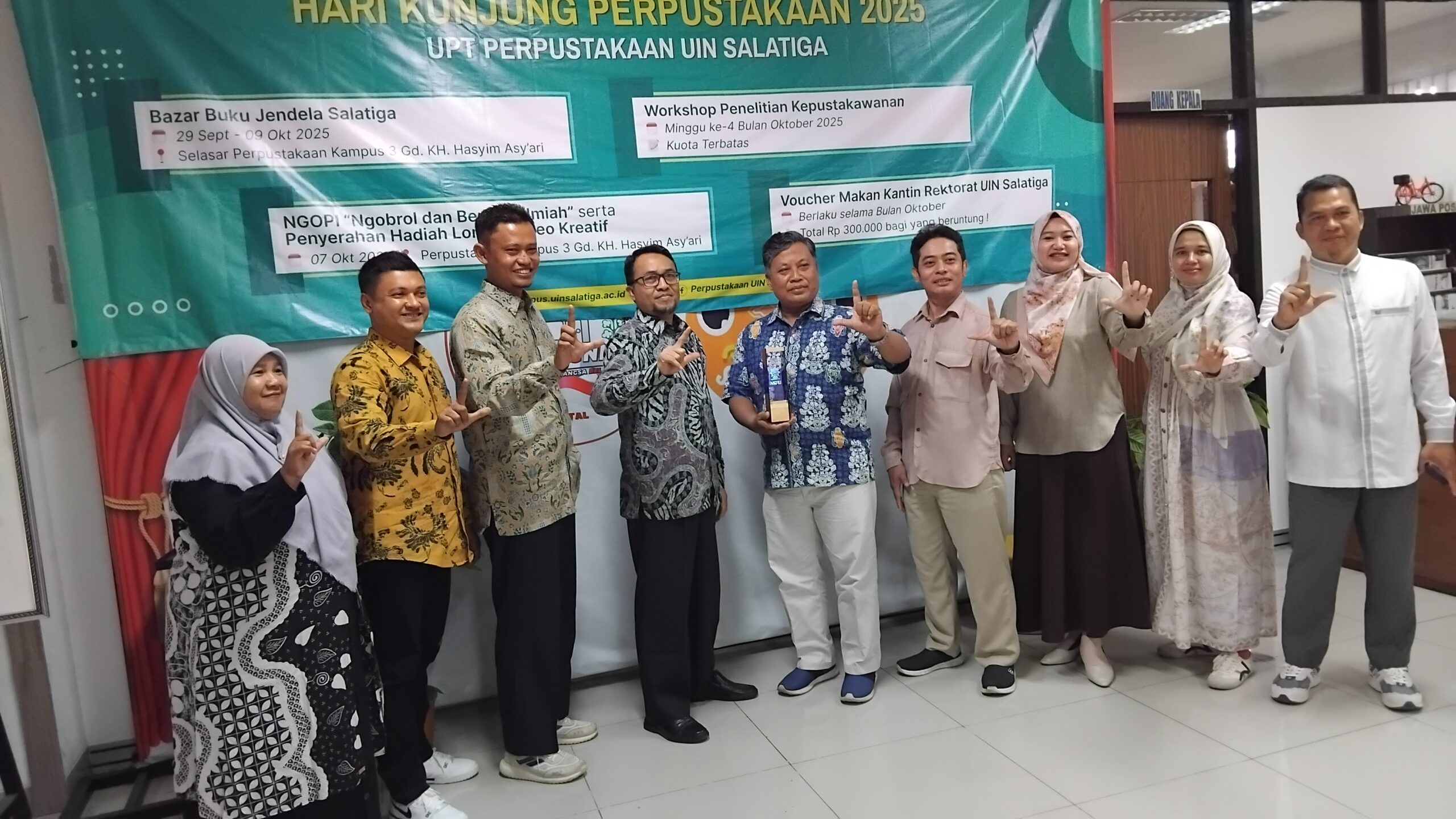 Read more about the article Perpustakaan UIN Salatiga Jadi Tujuan Kunjungan LPPM IAIN Langsa